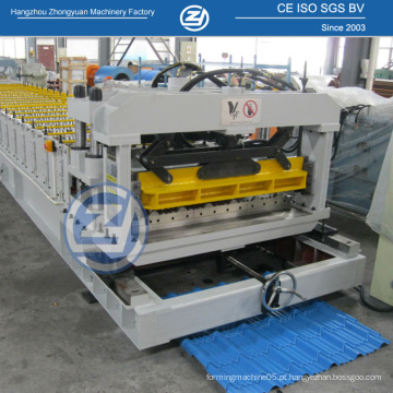 Long-Span Step Tile Roll formando máquina